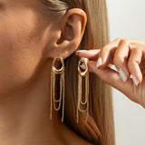 Aurelia – Long Chain Ear Cuff